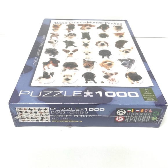 EuroGraphics Puzzle Dog Breeds 1000 Piece - Picture 3 of 10